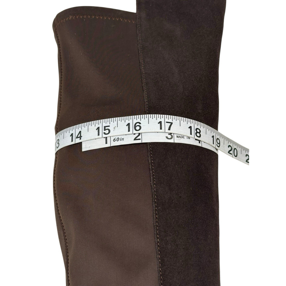 Blondo Layne Brown Suede Waterproof Over The Knee Boots Womens Size 7M New $220 - Picture 9 of 11